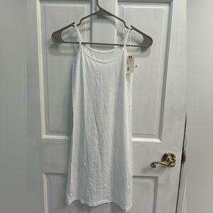 CASUAL LAGUNAS NWT Extra Long White Cami Tank Or Tank Dress SIZE XS WOMENS NEW